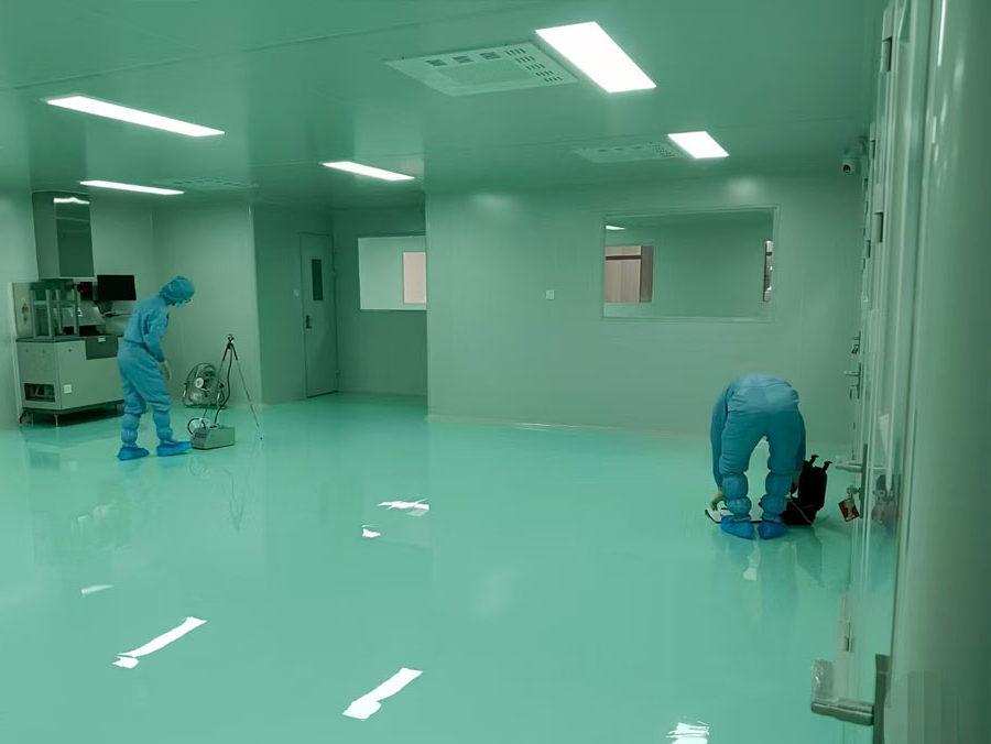 净化车间装修验收图片